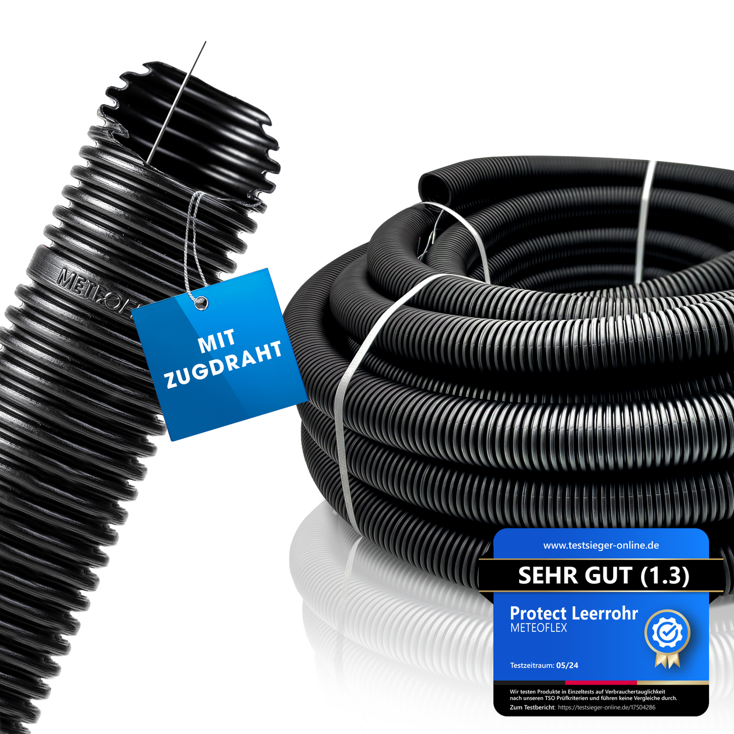 METEOFLEX® PROTECT LEERROHR 750N M16 M20 M25 M32 M40 M50