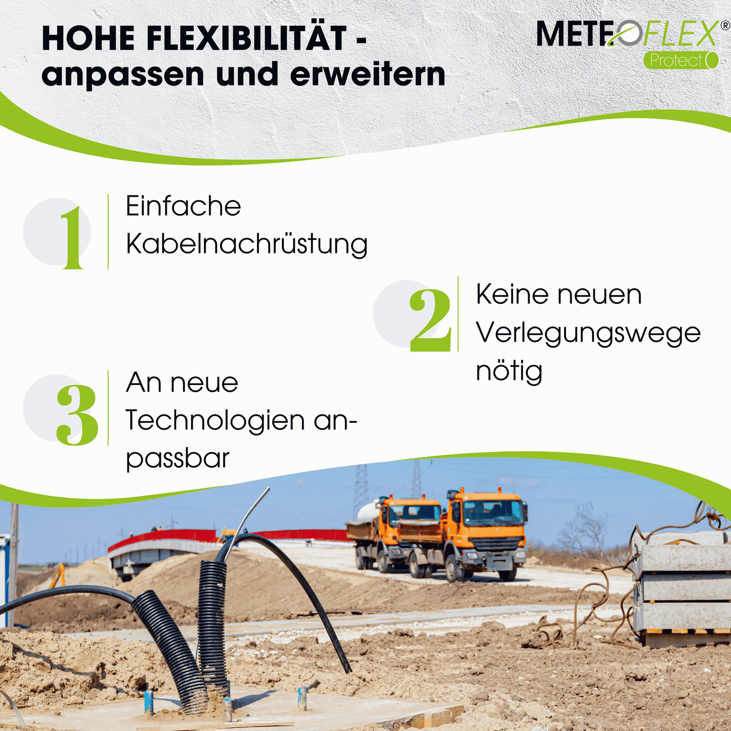 METEOFLEX® PROTECT LEERROHR 750N M16 M20 M25 M32 M40 M50