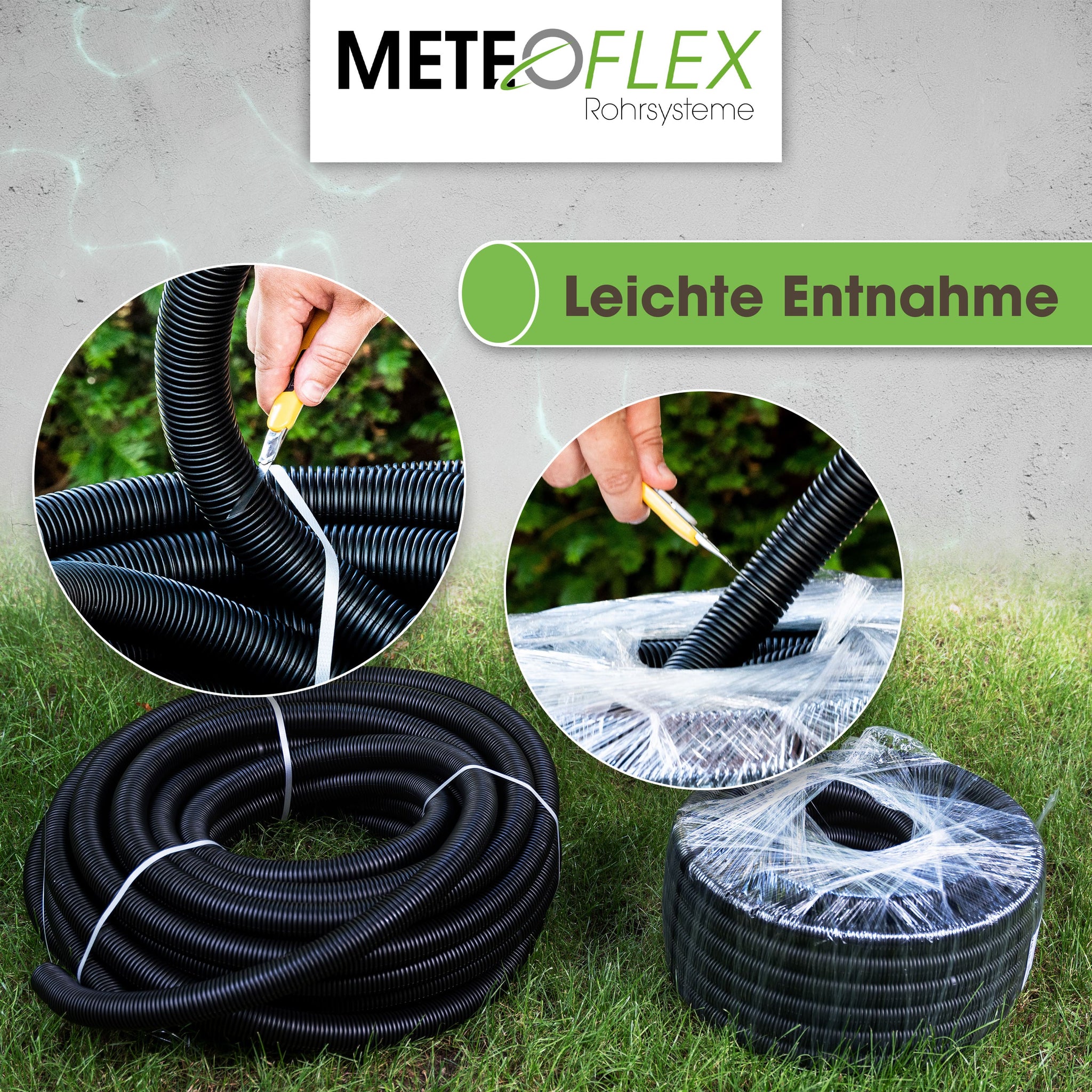 METEOFLEX® PROTECT LEERROHR 750N M16 M20 M25 M32 M40 M50 – METEOR  Elektrohandel GmbH